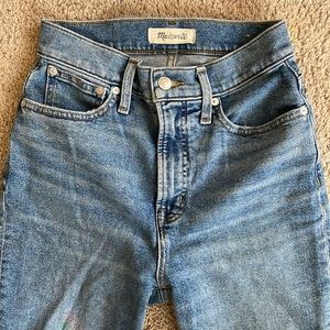 Like-new Madewell The Perfect Vintage Straight Crop Jean